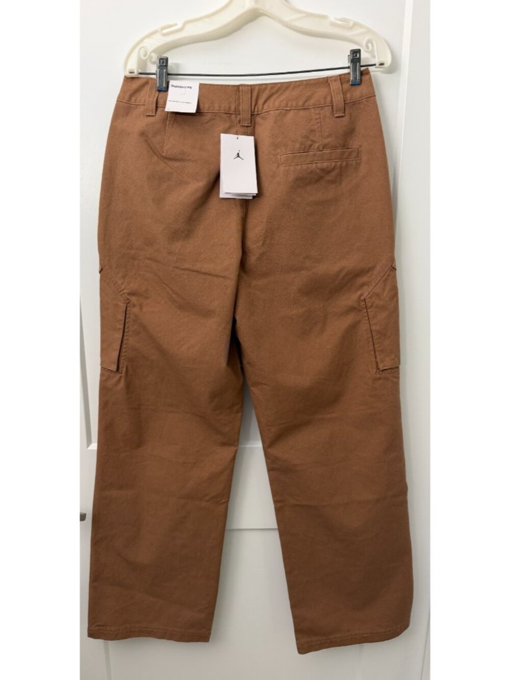 Jordan Chicago Utility Cargo Pants Women's Size M Archaeo Brown Cotton NWT - Picture 6 of 11